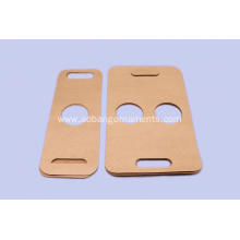 Disposable paper cup carrier for hot drink